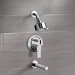 Remer TSF51 Chrome Shower Faucet Set with Multi Function Shower Head